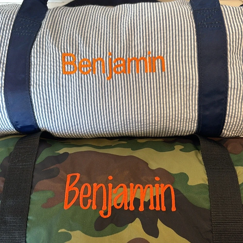 Mint kids duffel